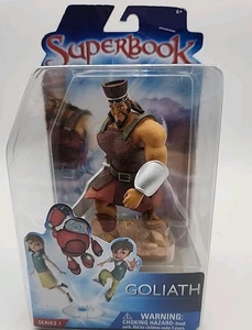 SUPERBOOK Series 1 GOLIATH 4" Action Figure Bible Adventure   NEW - Picture 1 of 2