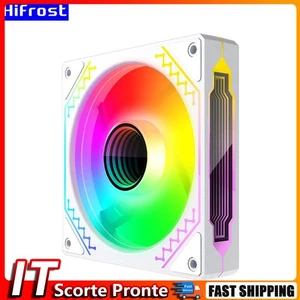 120mm PC Case Fan Useful 5V 3Pin ARGB 4PIN PWM Case Fan Cooler for Computer Case - Zdjęcie 1 z 13