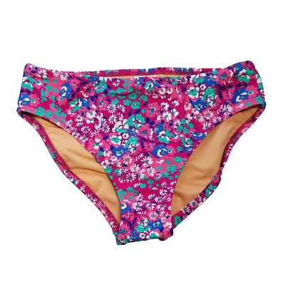 J. Parte inferior de bikini Crew Factory para niñas talla 12 multi brillante ciruela regal nueva sin etiquetas Foto 1 de 4