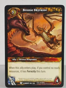 Bronze Skyrazor - War of the Elements 165/220 - common - World of Warcraft TCG - Picture 1 of 2