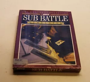 CLASSIC: Sub Battle Simulator by Epyx for Atari ST - NEW - Picture 1 of 1