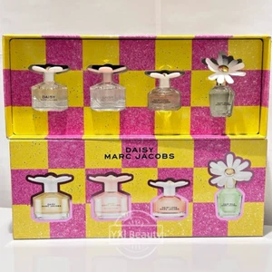 New 4PC Marc Jacobs Daisy EDT/EDP Perfume Splash Mini Set (4x 4ml/0.13 oz)~Rare - Picture 1 of 4