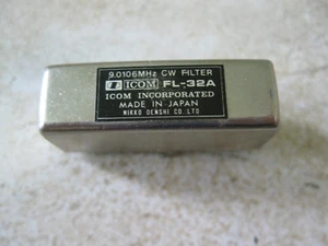 Icom FL-32A 500hz CW filter (9mhz IF) in very nice shape working as it should - Picture 1 of 2