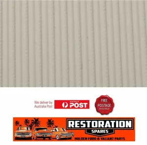 HOLDEN FE FC UTE HERRINGBONE RIBBED FLAX ROOF HEAD HOOD LINING (6A) - Picture 1 of 4