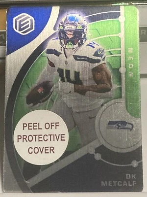 2022 Panini Elements DK Metcalf Neon 4/10 Seahawks - Image 1 of 4