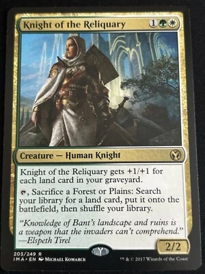 1x MTG Knight of the Reliquary - Iconic Masters (IMA) #203 - Magic the Gathering - Image 1 of 2