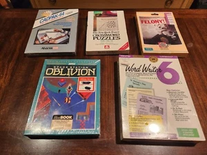 Sealed Commodore 64 Software Lot - Picture 1 of 4