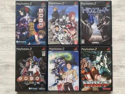 SONY PS2 Shikigami no Shiro ⅠⅡ & Eureka Seven & Transformers set from Japan - Image 1 of 4