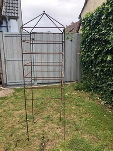 Rankhilfe nach Maß für ihren Kübel/Beet, Neuanfertigung,rostend und sehr robust  - Bild 1 von 12