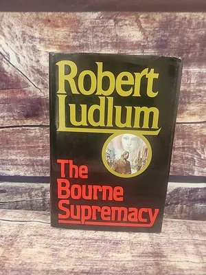 Robert Ludlum *The Bourne Supremacy* Hardcover First Edition  Foto 1 de 4