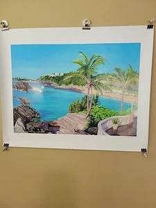 Lisa - Anne Rego Gallery Bermuda Classic "Ocean View " 2008. - Picture 1 of 10