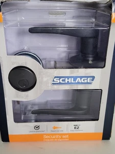 Juego de seguridad SCHLAGE FB50N V SAC 716, juego de cerrojo y mango, bronce envejecido - Imagen 1 de 7