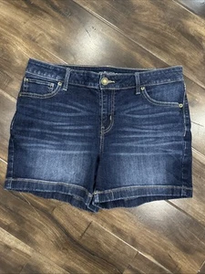 Pantalones Cortos M Jeans by Maurices Para Mujer 14 Azul Denim Boyfriend - Imagen 1 de 5