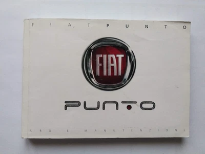 FIAT PUNTO VARIE VERSIONI  LIBRETTO USO E MANUTENZIONE ORIGINALE  07/2010  (838) - Immagine 1 di 4
