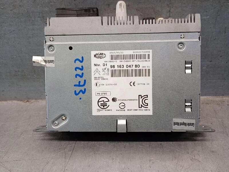 9816304780 sistema navegación gps para CITROEN C4 GRAND PICASSO II (DA DE ) - Imagen 1 de 4