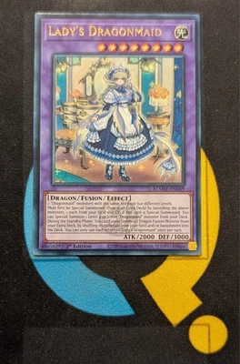 BLMM-EN049 Lady's Dragonmaid Emblazoned Ultra Rare YuGiOh  - Image 1 of 3