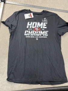 San Francisco 49ers Shirt Mens Super Bowl LVIII Champions NFL Error Mistake - Picture 1 of 8