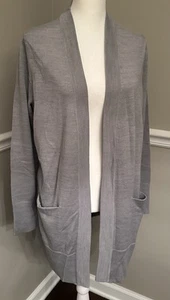 NWOT Nordstrom Women’s Cardigan - Size Small - Light Gray - Picture 1 of 6