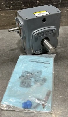 Caja de cambios helicoidal de hierro fundido Boston Gear modelo 721-80-J nos excedente sin caja original Foto 1 de 4
