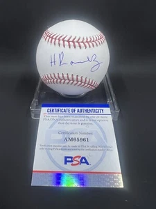 Harold Ramirez Signed Rawlings ROMLB Baseball PSA/DNA Washington Nationals - Picture 1 of 2