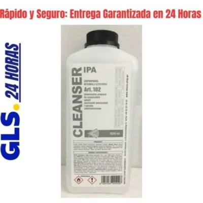 ALCO ART102 ISOPROPILICO 1LPROPANOL LIMPIEZA DE MOVIL Y LENTE CAMARAS ENVIO 24 h