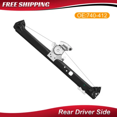 Rear Left Driver Side Power Window Regulator W/O Motor Fit 2000-2006 BMW X5 E53 - Image 1 of 4