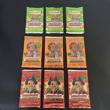 Topps Garbage Pail Kids All-New Series 2, 3 & 4 Nine (9) Sealed Packs Stickers