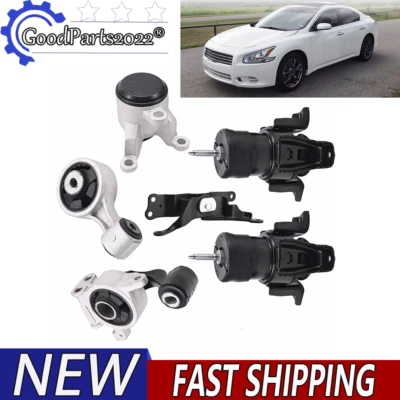6Pcs Engine Motor & Trans Mount Set for Nissan Maxima 3.5L 2009-2014 Auto Trans - Image 1 of 4