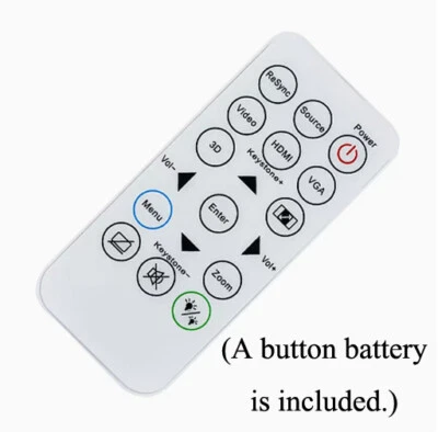 New Replacement Remote Control For HR21G-YHGD01 S341 W-330 Optoma Projector - Image 1 of 4