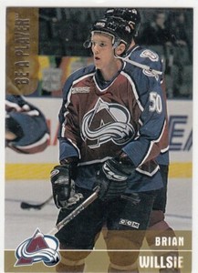 1999-00 Be A Player Memorabilia Gold 388 Brad Willsie Colorado Avalanche 019/100