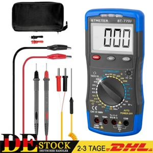 Automotive Digital Multimeter AC DC Voltmeter Spannung Strom Messgerät Tester DE - Bild 1 von 12