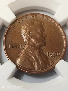 NGC AU55BN 1956 D/D 1Cent FS-501  - Picture 1 of 7