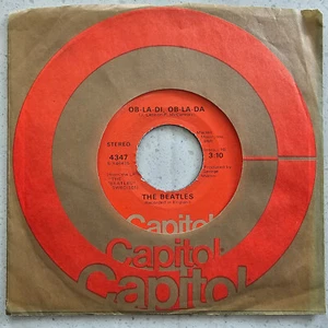 The Beatles – Ob-La-Di, Ob-La-Da / Julia - US Reissue Import 7" - Picture 1 of 6
