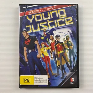 Young Justice Season 1 Volume 5 DVD Animation Anime Region 4 Free Postage - Picture 1 of 3