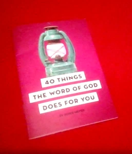 Joyce Meyer NEU "40 Dinge, die das Wort Gottes für dich tut" Booklet - 63 Seiten - Bild 1 von 1