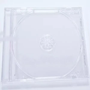 25 CD Jewel Cases 10.4mm Spine With Clear Tray Assembled High Quality Brand New - Afbeelding 1 van 1