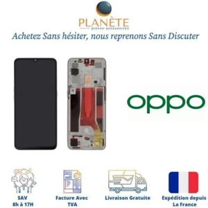 Original Ecran LCD Complet Blanc Perle Sur Châssis Oppo Find X2 Lite 5G/ Reno 3 - Photo 1 sur 1