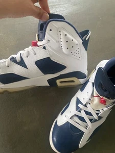 Air Jordan 6 retro olympic white midnight navy - Bild 1 von 4