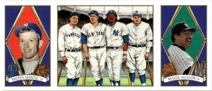1993 Upper Deck All-Time Heroes #135 Mickey Mantle / Lou Gehrig / Babe Ruth - Picture 1 of 2