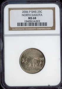 2006 North Dakota Quarter NGC MS68 SMS Quality - Picture 1 of 2