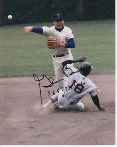 Glenn Beckert #1 8x10 Signed Photo w/ COA Chicago Cubs - Picture 1 of 1