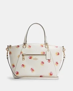 Coach Prarie Pop Floral Satchel - Chalk Multi - Picture 1 of 1