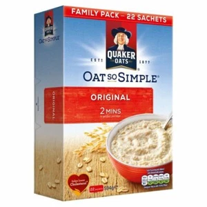 Quaker Oat So Simple Original Porridge - 22 x 27g (1.31lbs) - Picture 1 of 1