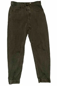 Rag & Bone Engineered Elastic Waist Jogger High Rise Cotton Pants Army Green 28 - Picture 1 of 18