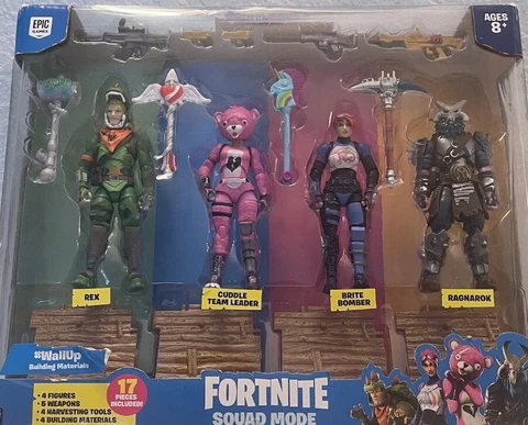 Fortnite Squad Mode 4 Figure Pack Cover