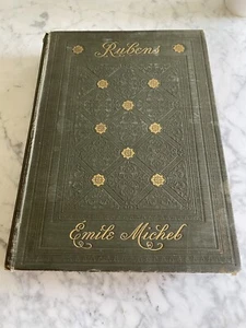 Antique Book: Rubens Life Work Time Emile Michel Color Plates Illustrations 1899 - Picture 1 of 18