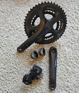 Shimano Ultegra SG-X 50-f FC-6750 SG-X 9S/10S 34F Crankset Chain Bicycle Parts - Picture 1 of 10