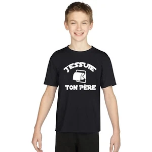 T-shirt ENFANT GARÇON J'ESSUIE TON PÈRE - Imagen 1 de 4