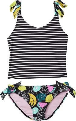 Volcom 277349 Big Girls Juiced Tankini Set Swimsuit 14 - Image 1 of 2