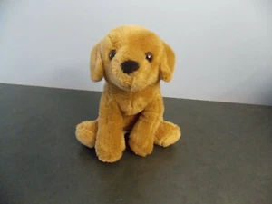 Douglas 5" Marrón Bronceado Cachorro Perro Ojos Marrones Lindo Pequeño Usado en Excelente Condición - Imagen 1 de 2